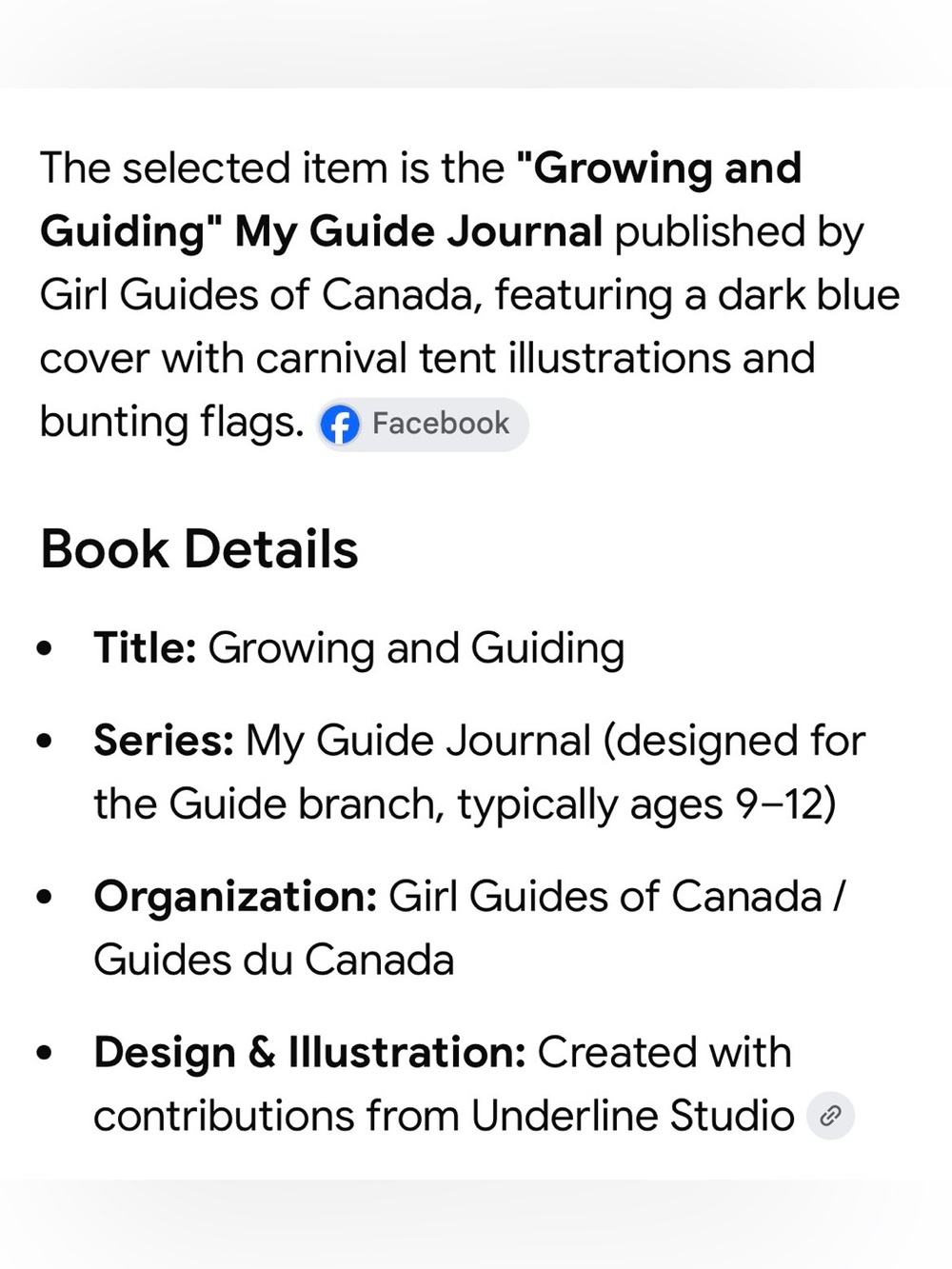 4/$20 Girl Guides of Canada “Growing and Guiding” My Guide Journal 2019 Unused. - Picture 11 of 14
